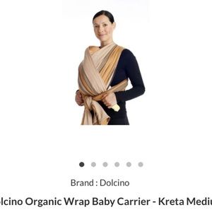 Dolcino Organic Wrap Baby Carrier - Kreta Medium